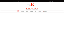 Desktop Screenshot of bordeauxconstruction.com